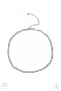 Paparazzi Accessories-Need I SLAY More - Silver Necklace