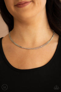 Paparazzi Accessories-Need I SLAY More - Silver Necklace