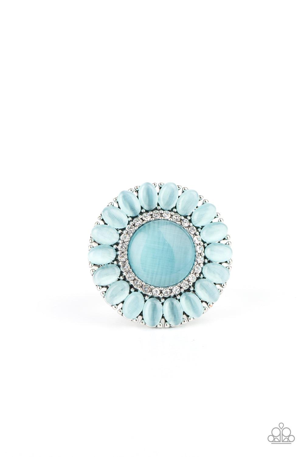 Elegantly Eden Blue Ring - Jewelry by Bretta