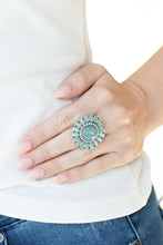 Elegantly Eden Blue Ring - Jewelry by Bretta