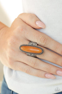 Ultra Luminary Orange Ring - Jewelry by Bretta