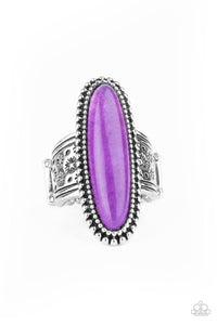 Ultra Luminary Purple Ring - Jewelry by Bretta