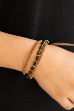 Refreshingly Rural  Green Bracelet- Jewelry by Bretta