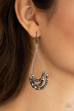 Off The Blocks Shimmer Black Earrings - Jewelry By Bretta