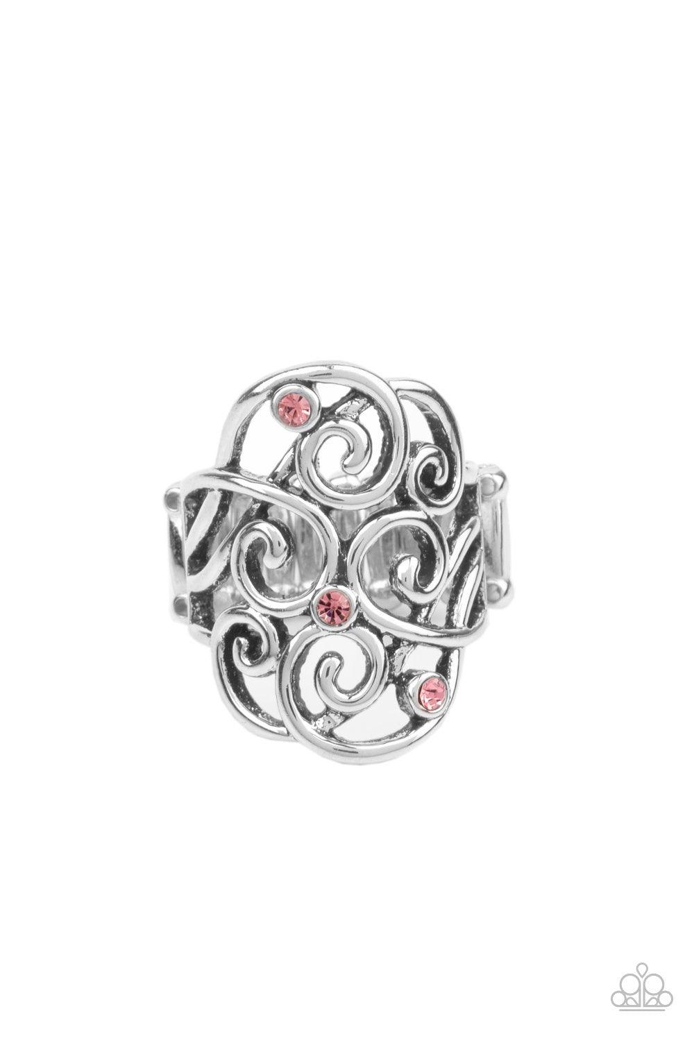 FRILL Out! Pink Ring - Jewelry By Bretta