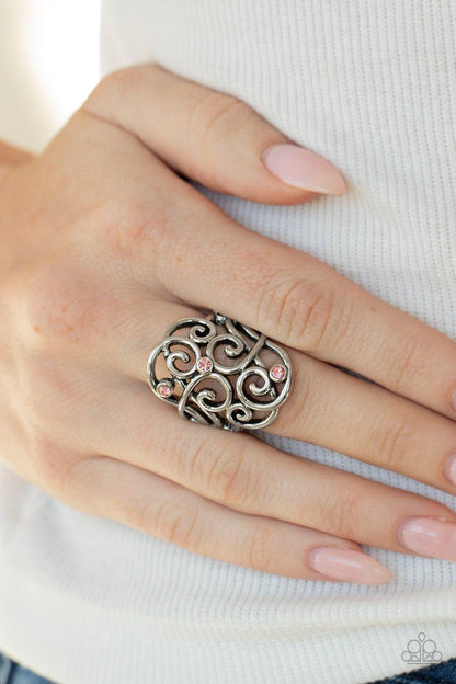 FRILL Out! Pink Ring - Jewelry By Bretta