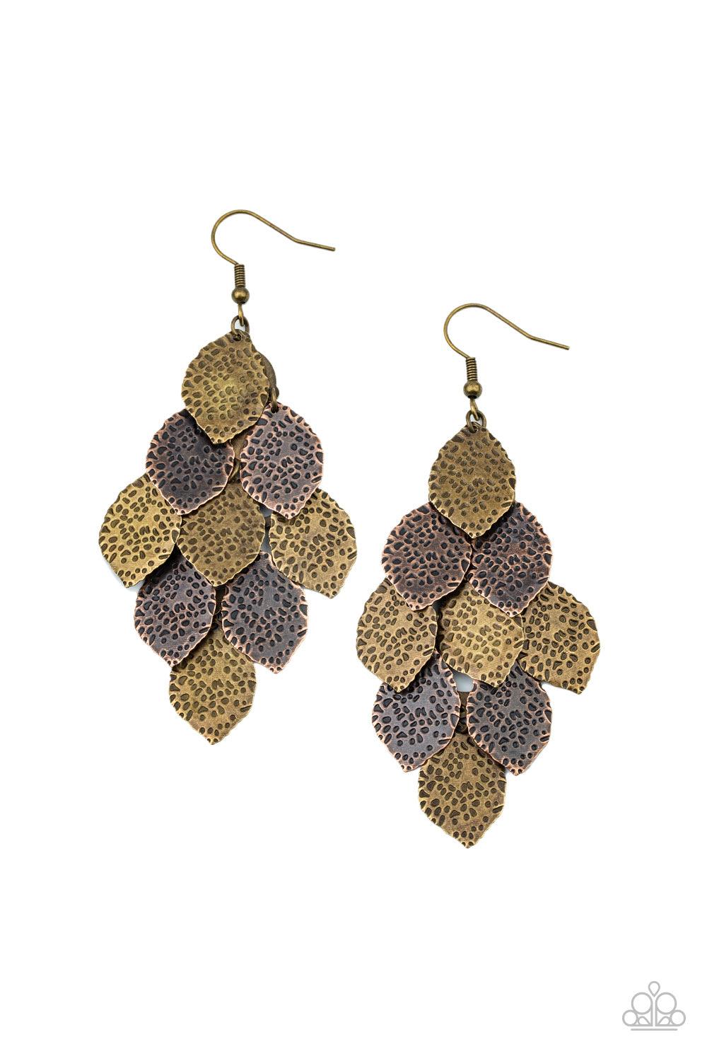 Loud and Leafy Multi Earrings - Jewelry by Bretta