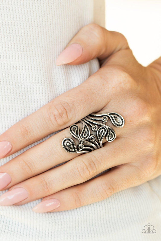 FRILL In The Blank Silver Ring - Jewelry by Bretta
