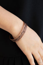 Paparazzi Accessories-Extra Expressive - Copper Bracelet
