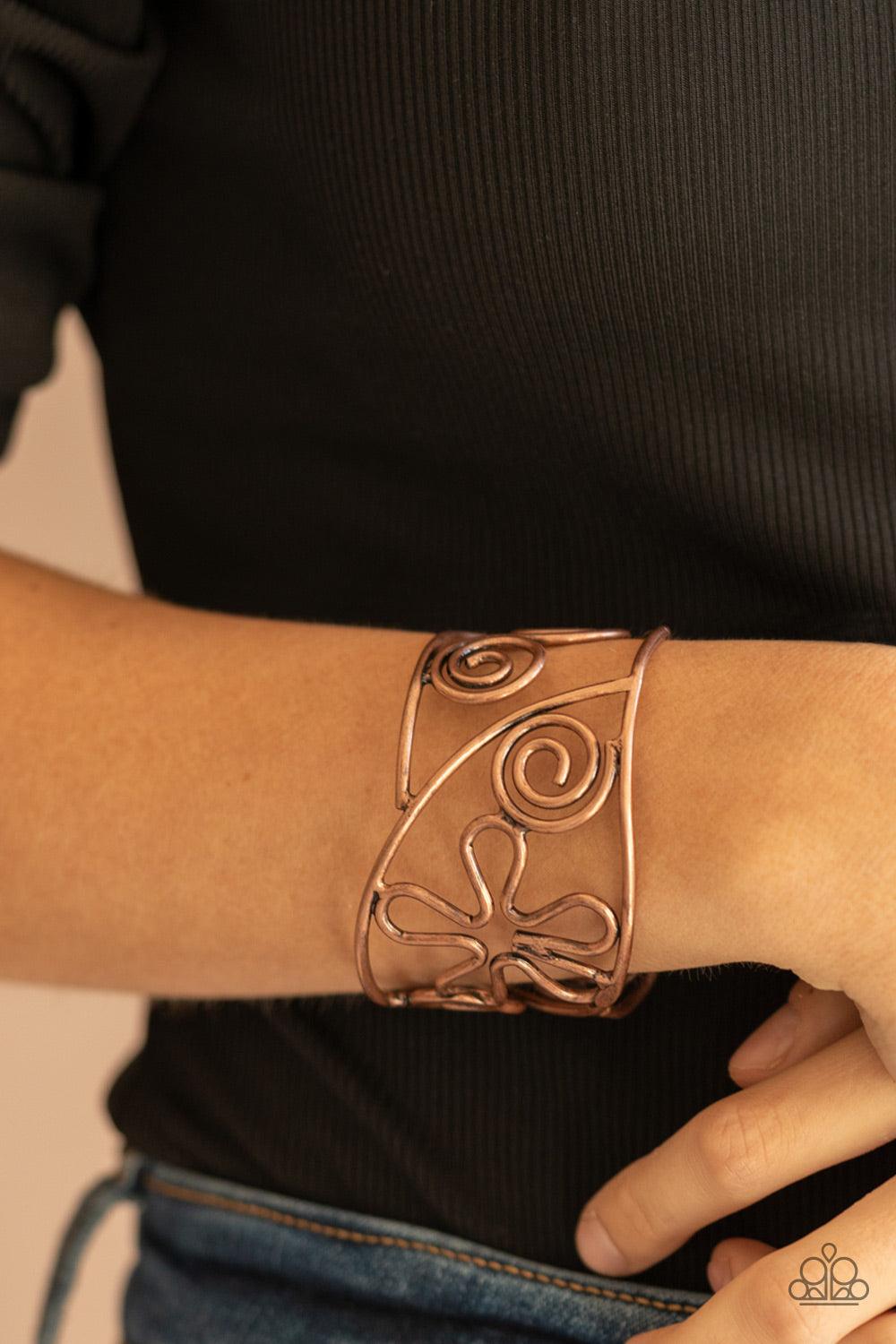Groovy Sensations Copper Bracelet - Jewelry by Bretta