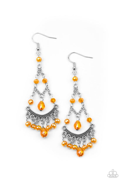 First In SHINE Orange Earrings - Jewelry by Bretta