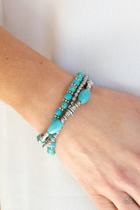 Sahara Sanctuary Blue Bracelet - Jewelry by Bretta