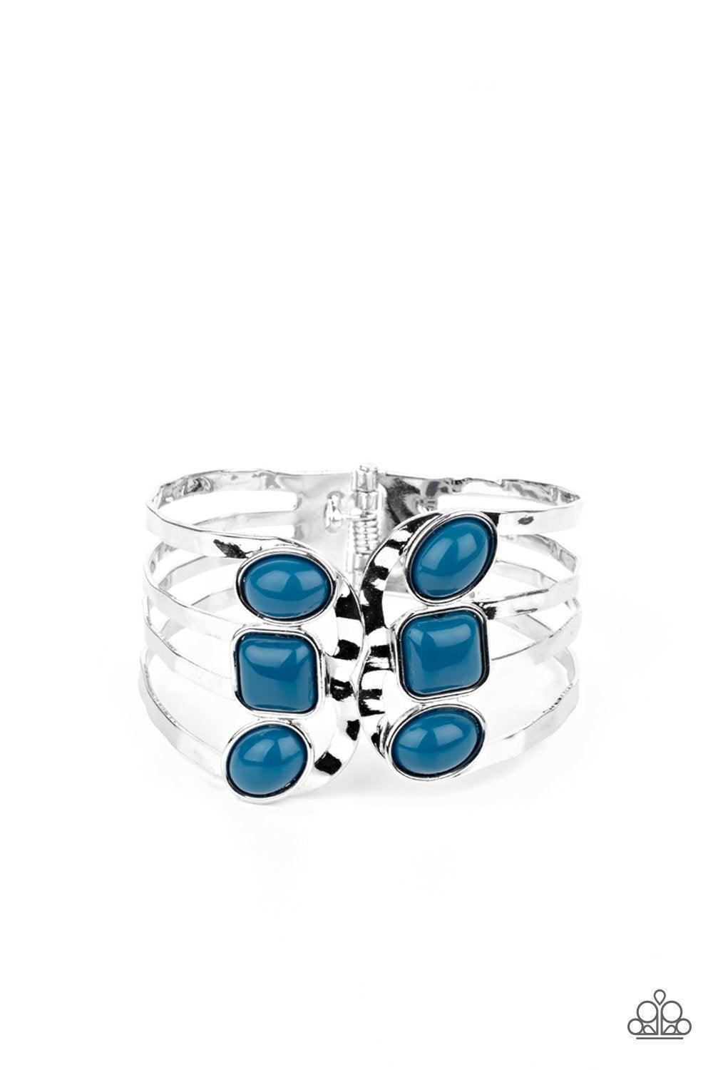 Paparazzi Accessories-Mystified - Blue Bracelet