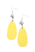 Paparazzi Accessories-Vivaciously Vogue - Yellow Earrings