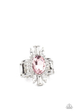 Paparazzi Accessories-Icy Icon - Pink Ring