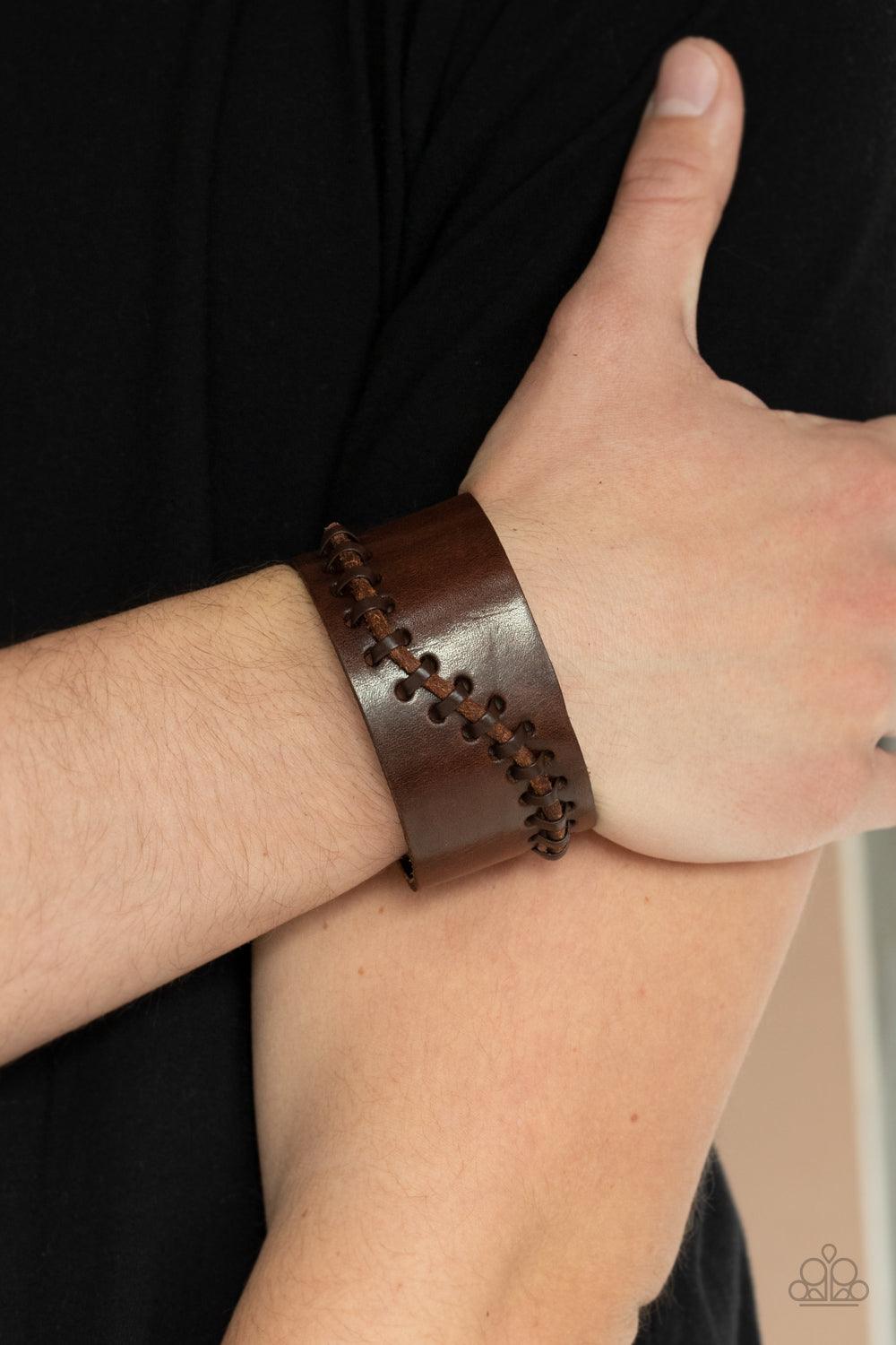 Molten Mogul Green Bracelet - Jewelry by Bretta