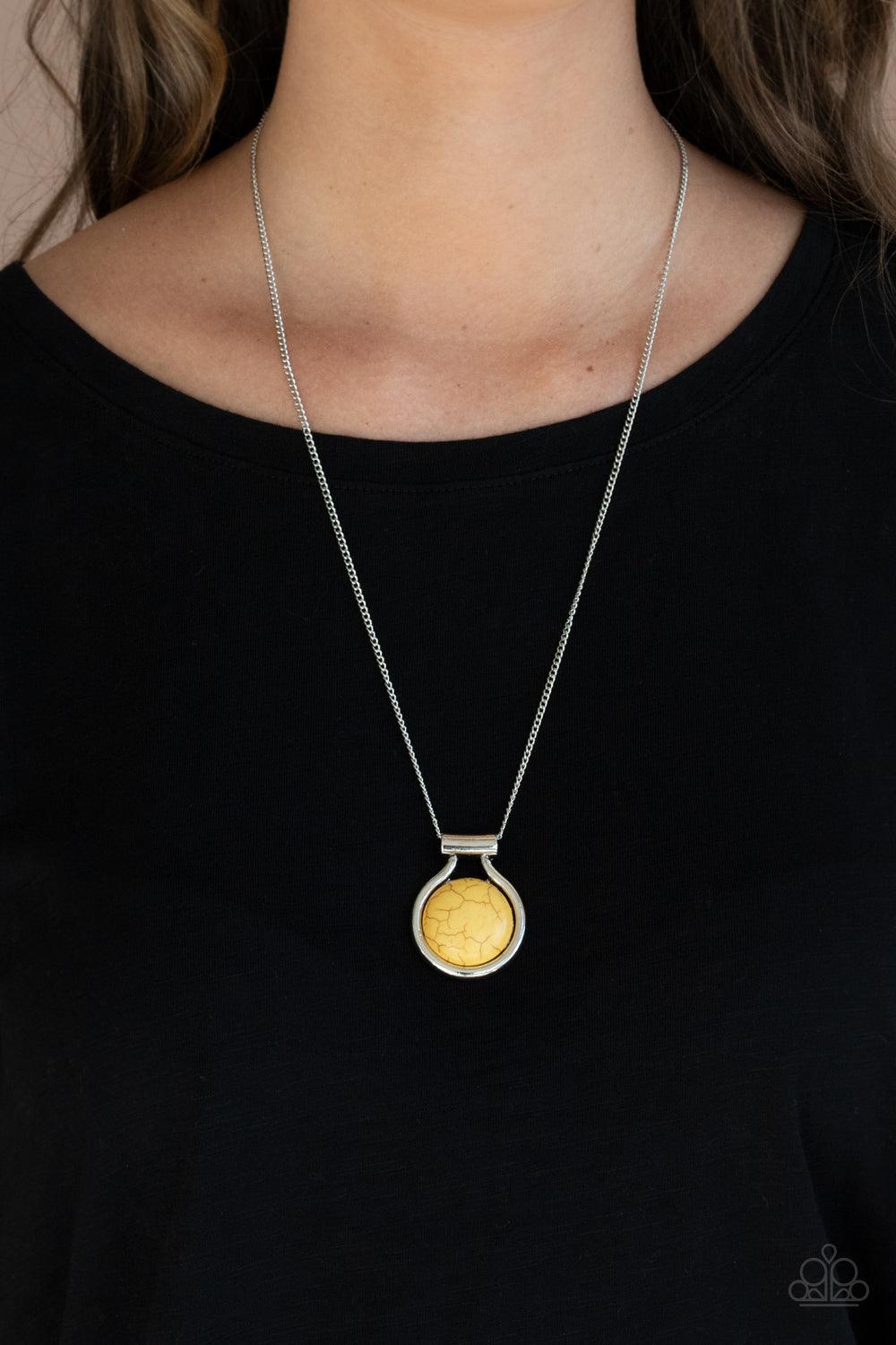 Patagonian Paradise Yellow Necklace - Jewelry by Bretta