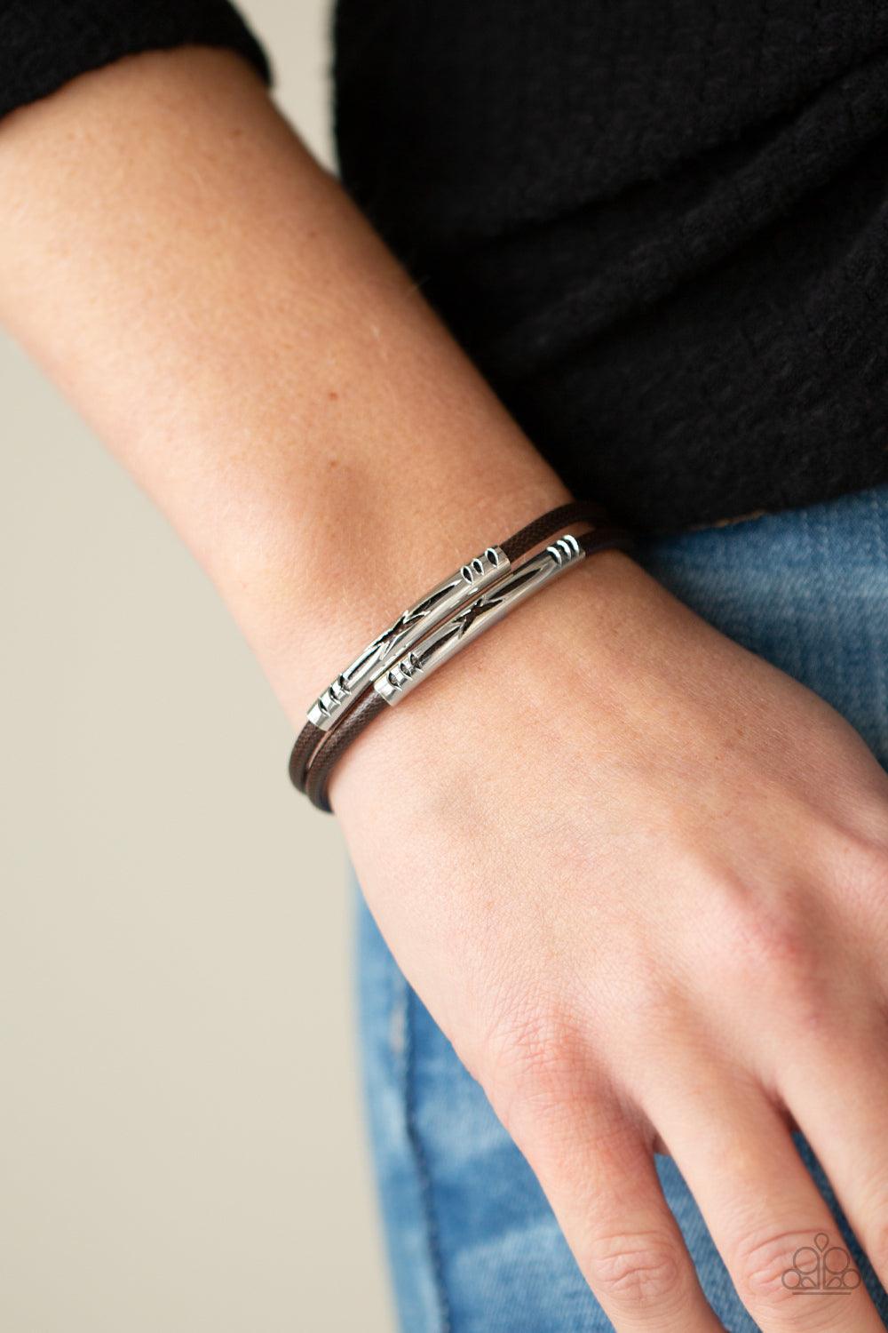 Molten Mogul Green Bracelet - Jewelry by Bretta