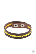 Paparazzi Accessories-Made With Love - Yellow Bracelet