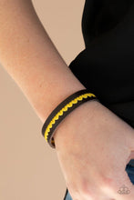 Paparazzi Accessories-Made With Love - Yellow Bracelet
