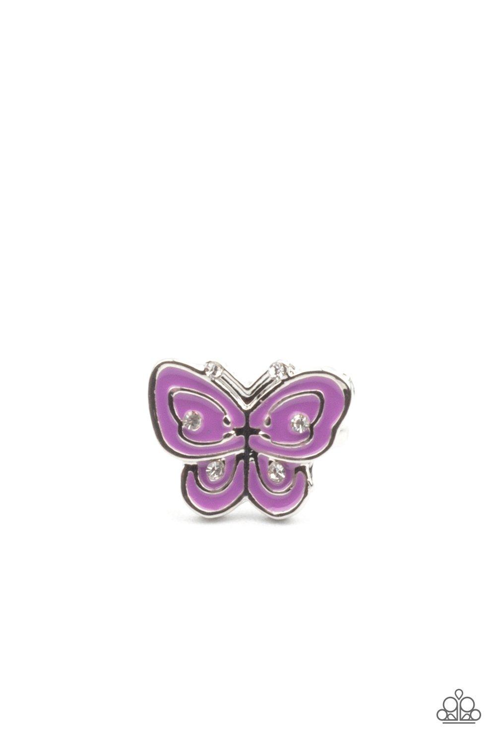 Starlet Shimmer Butterfly Rings Rings - Jewelry by Bretta