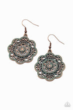 Western Mandalas Copper Earrings - Jewelry By Bretta