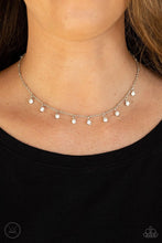 Paparazzi Accessories-Dainty Diva - White Necklace