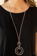 Paparazzi Accessories-The Inner Workings - Rose Gold Necklace