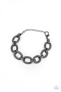 Industrial Amazon Black Bracelet - Jewelry by Bretta