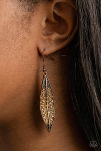 Hearty Harvest Copper Earrings - Jewelry by Bretta