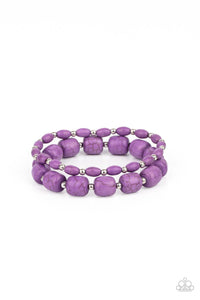 Colorfully Country Purple Bracelets - Jewelry by Bretta