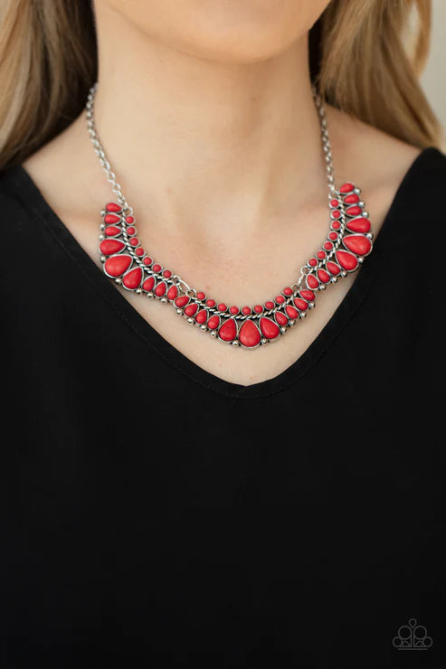 Naturally Native Red Necklace - Jewelry by Bretta