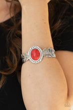 Paparazzi Accessories-Western Wings - Red Bracelet