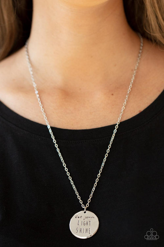 Light It Up Silver Necklace - Jewelry by Bretta