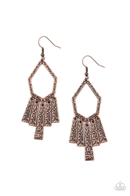 Museum Find - Copper Earrings - Jewelry By Bretta