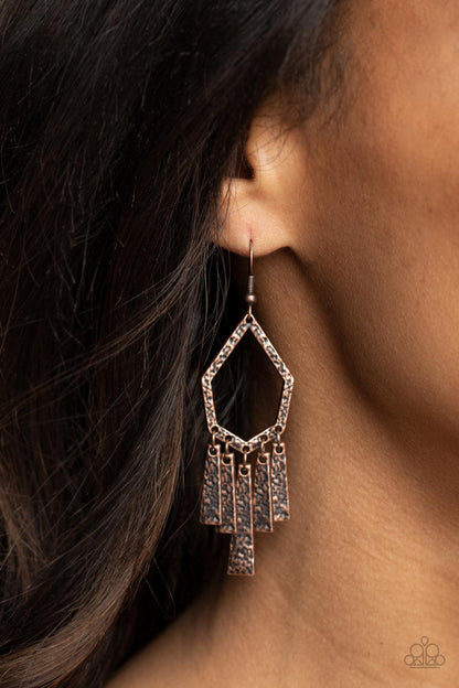 Museum Find - Copper Earrings - Jewelry By Bretta