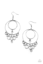 Paparazzi Accessories-Roundabout Radiance - Black Earrings