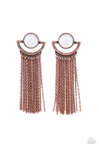 Opal Oracle Copper Earring - Jewelry by Bretta