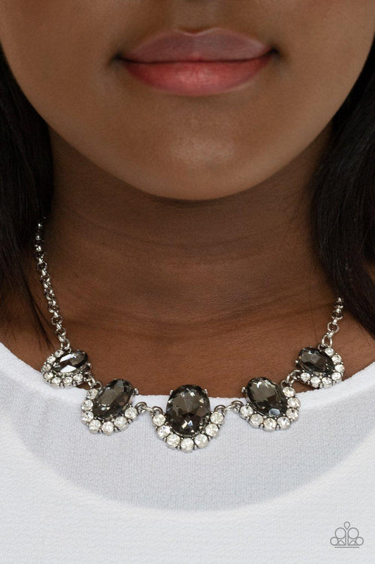 The Queen Demands It - Silver Necklace - Jewelry By Bretta