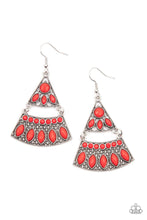 Desert Fiesta Red Earrings - Jewelry by Bretta