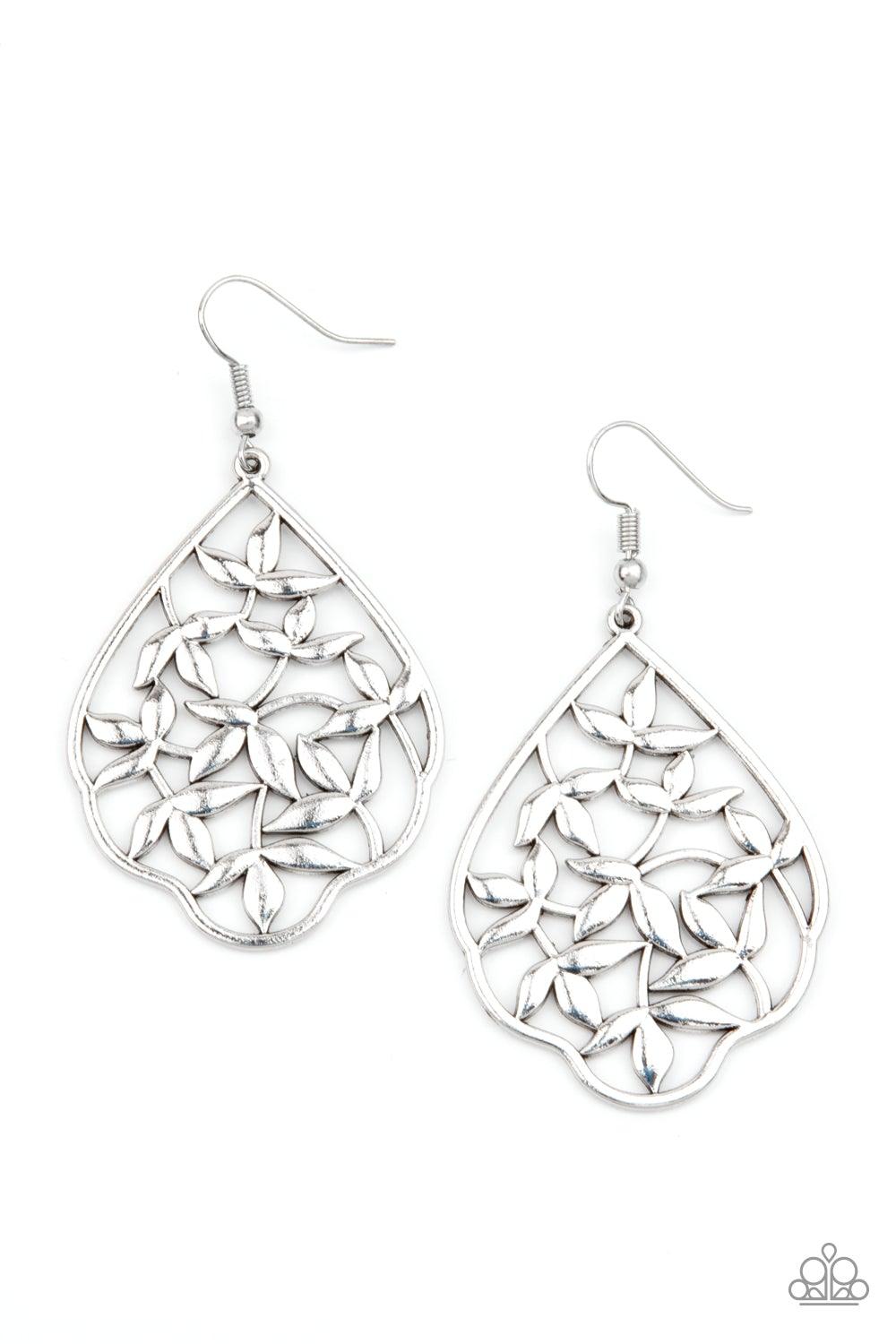 Taj Mahal Gardens - Silver Earrings - Jewelry By Bretta