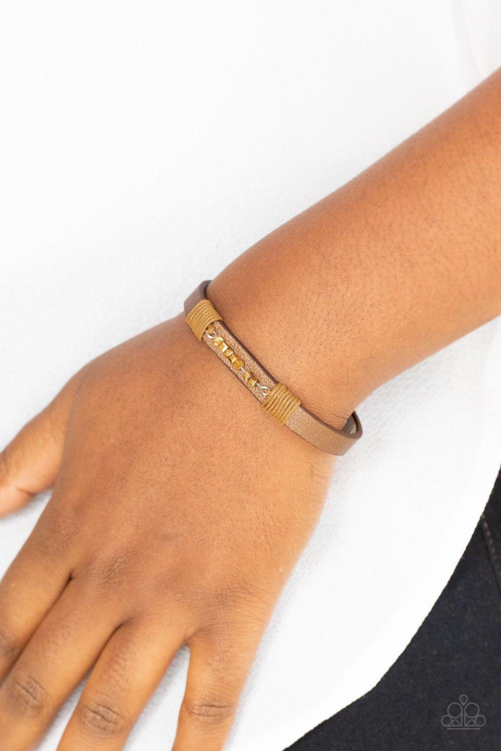 Molten Mogul Green Bracelet - Jewelry by Bretta