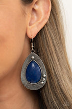 Western Fantasy Blue Earrings - Jewelry by Bretta