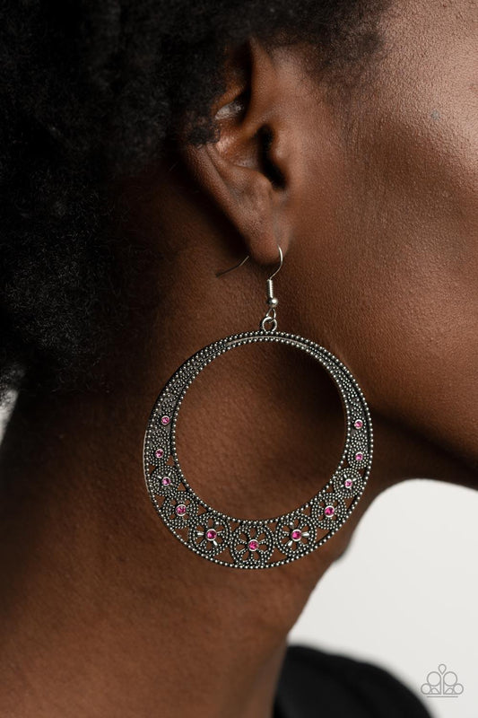 Bodaciously Blooming Pink Earrings - Jewelry By Bretta