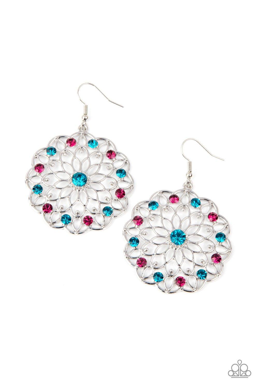 Paparazzi Accessories-Posy Proposal - Multi Earrings