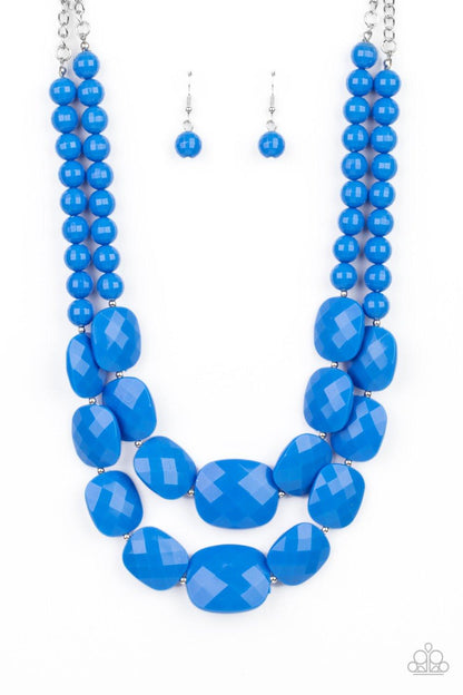 Resort Ready Blue Necklace - Jewelry by Bretta