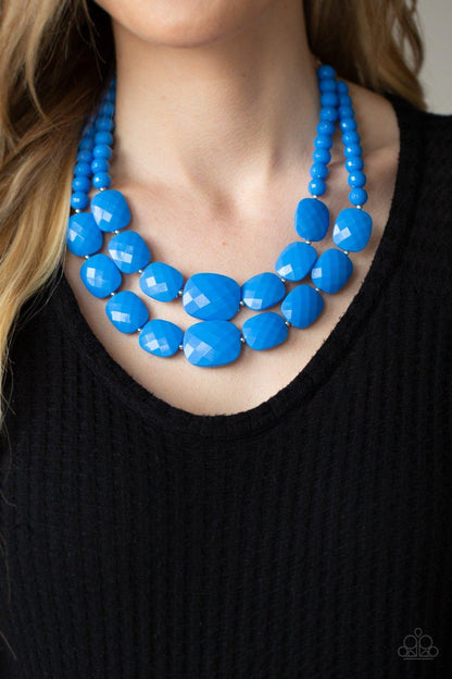 Resort Ready Blue Necklace - Jewelry by Bretta