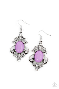Tour de Fairytale Purple Earrings - Jewelry by Bretta