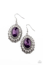 Glacial Gardens Purple Earrings - Jewelry by Bretta