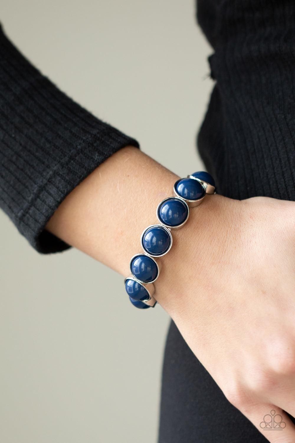 POP, Drop, and Roll Blue Bracelet - Jewelry by Bretta